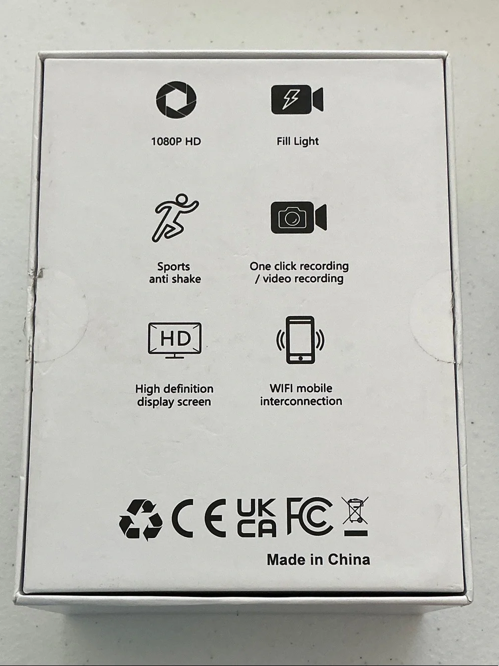 Wearable Body/Pocket Camera - Black